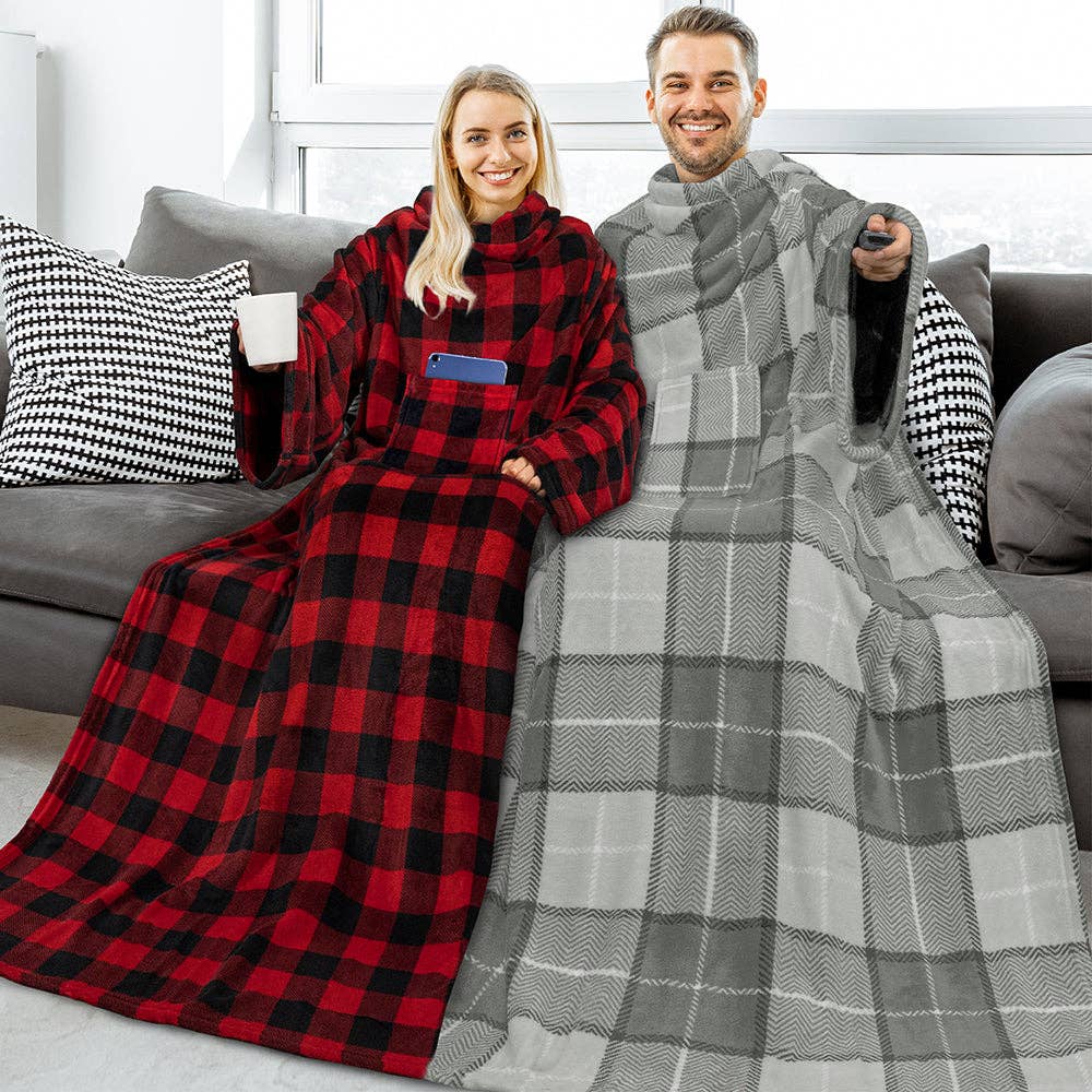 Pavilia - Vendita all'ingrosso Plaid - Coperta con maniche - Tasca applicata105