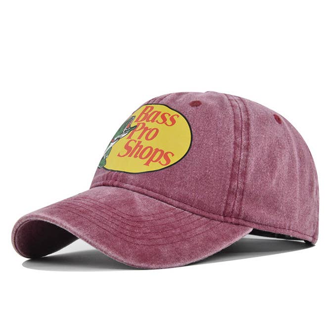 UNISHE - Wholesale Baseball Cap - Women's - Bass Pro Shops Print Baseball Cap MOQ 3pcs DX0464