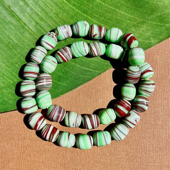 Vintage Mint Green Japanese Glass for wholesale by Bead Goes On