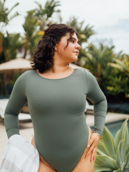 Coral Swimwear X - Wholesale One Piece Swimsuit - Women's - Daisy Duke One-Piece / Olive0