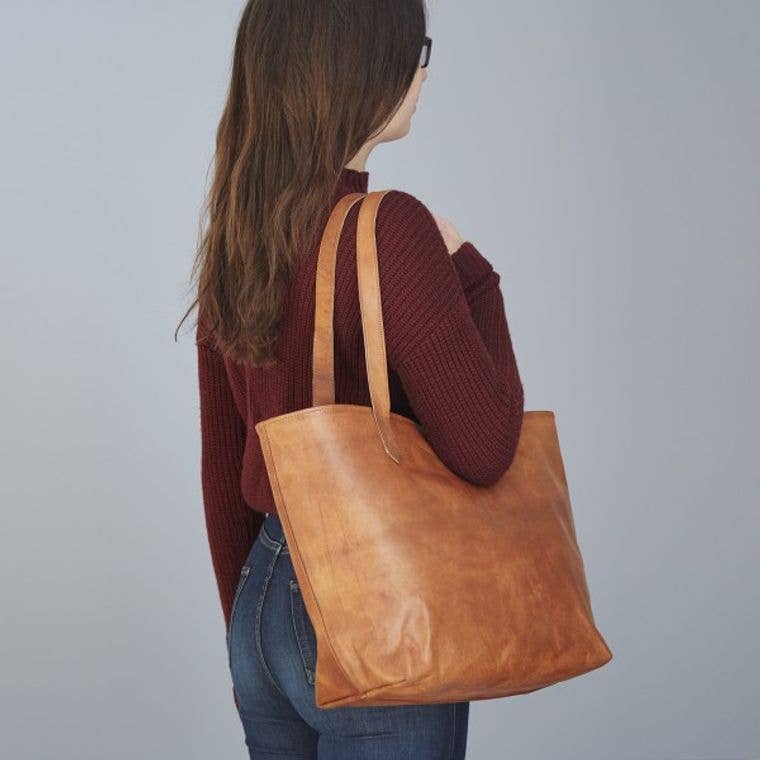 The Paper High Gift Company Limited – wholesale Tote bag – Women's – Leather Shopper Bag - Handmade2