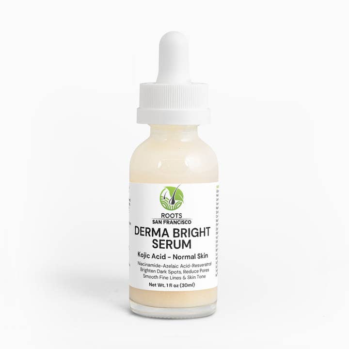 Derma Bright Serum with Kojic Acid Normal Skin for wholesale by Roots San Francisco