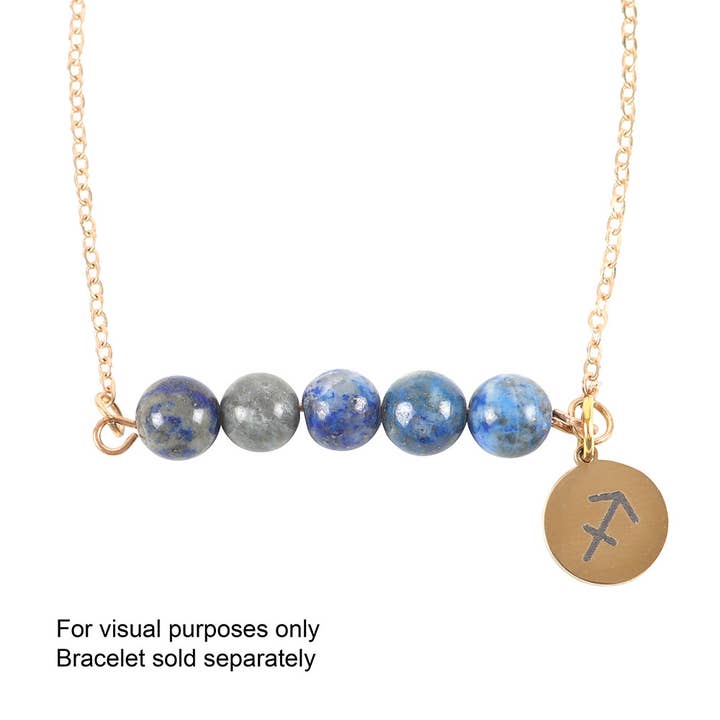 Something Different Wholesale - Vendita all'ingrosso Ciondolo/pendente - Ciondolo con segno zodiacale dorato Pesci5