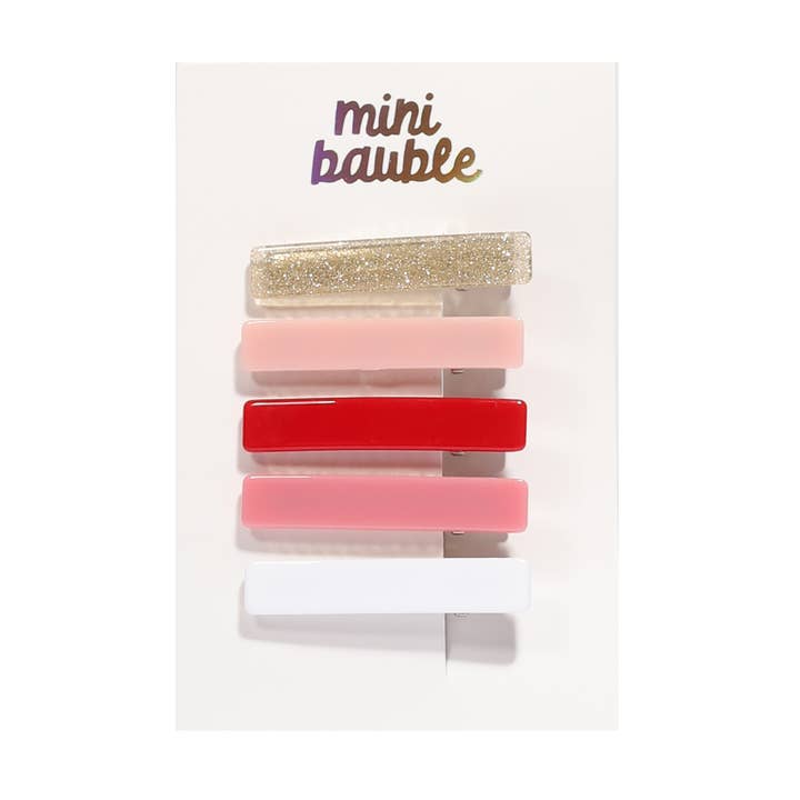 Mini Bauble - Wholesale Hair Clip - Kids - Strawberry Shortcake - Hair Clips