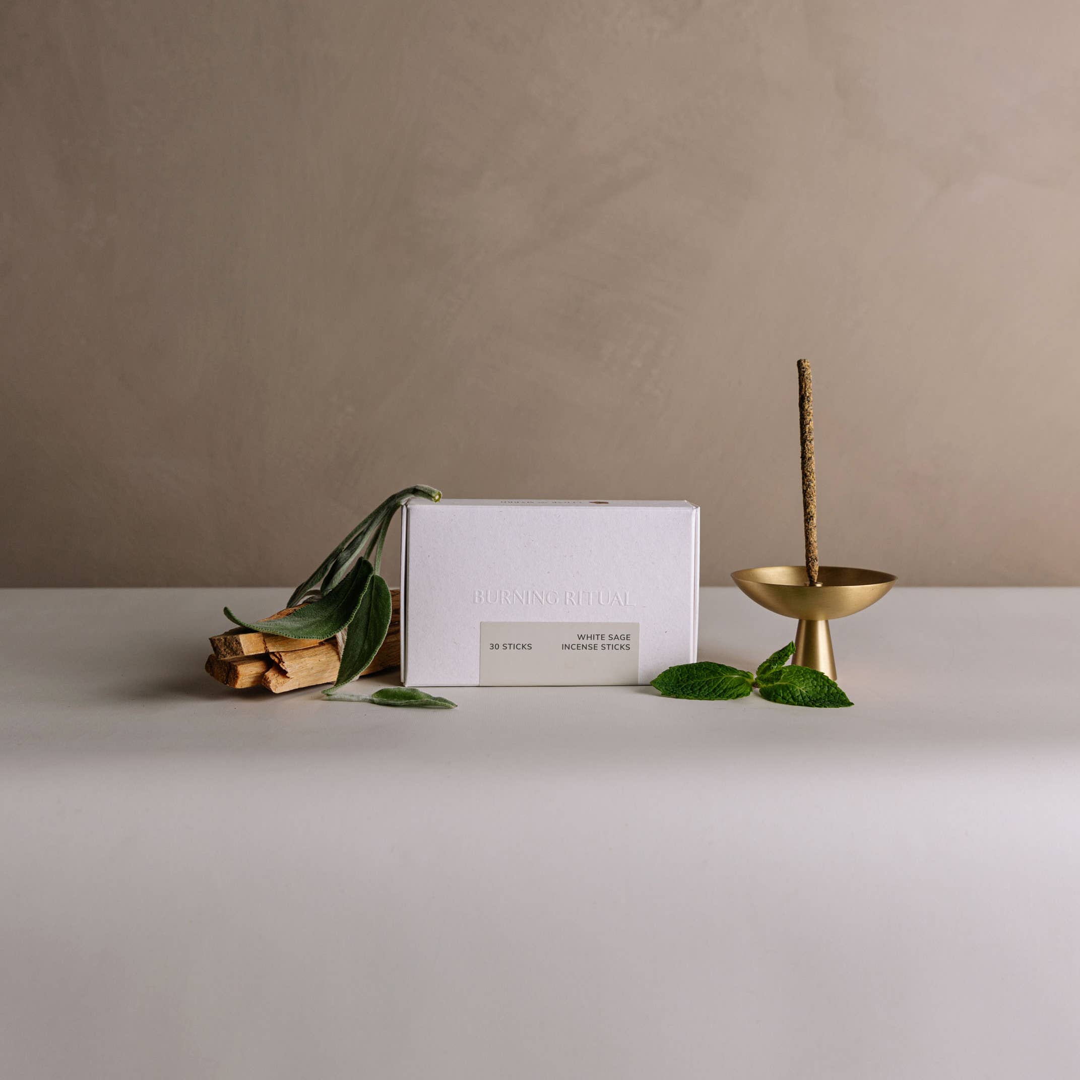 Cedar and Myrrh - Wholesale Incense - Mini White Sage Hand-Rolled Incense | 30 Sticks1