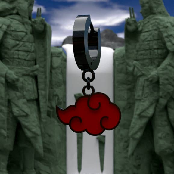 Naruto™ Akatsuki Earring for wholesale by Mister SFC