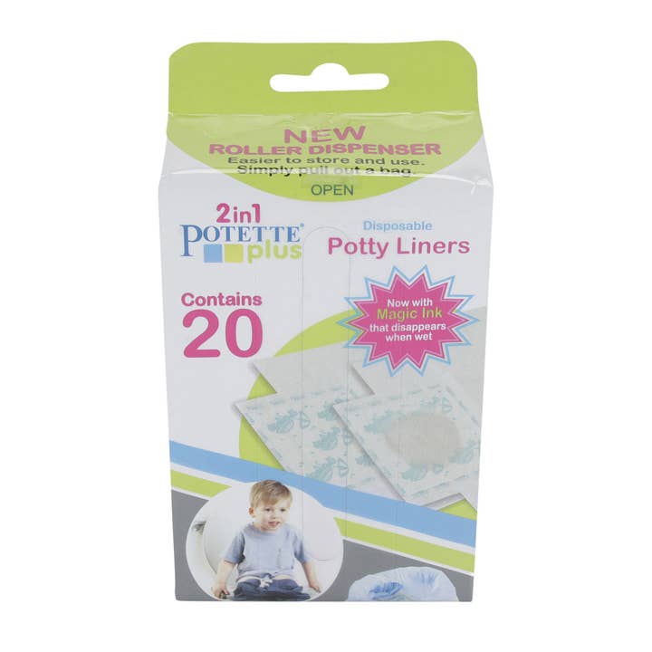 20 Potty Liners for wholesale by Potette