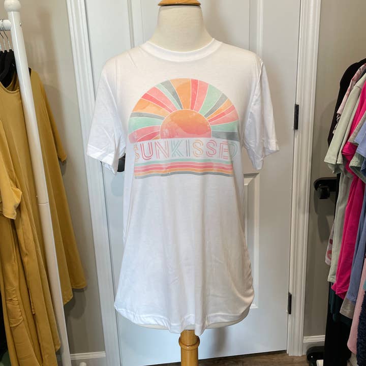 Sunkissed Graphic T-Shirt for wholesale by KMR and Company