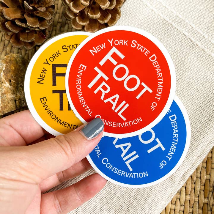 Flip Your Lid Studio - Wholesale Sticker - ADK Sticker, Adirondack Mountain Sticker, NY Hiking Stickers