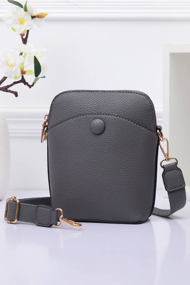 Hana – Engroshandel Crossbodytaske - Dame – Solid PU Mini Crossbody taske5