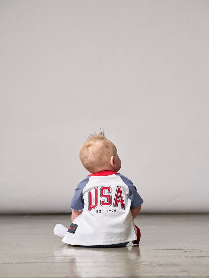 Little Bipsy - Wholesale T-Shirt - Kids - USA Baseball Jersey