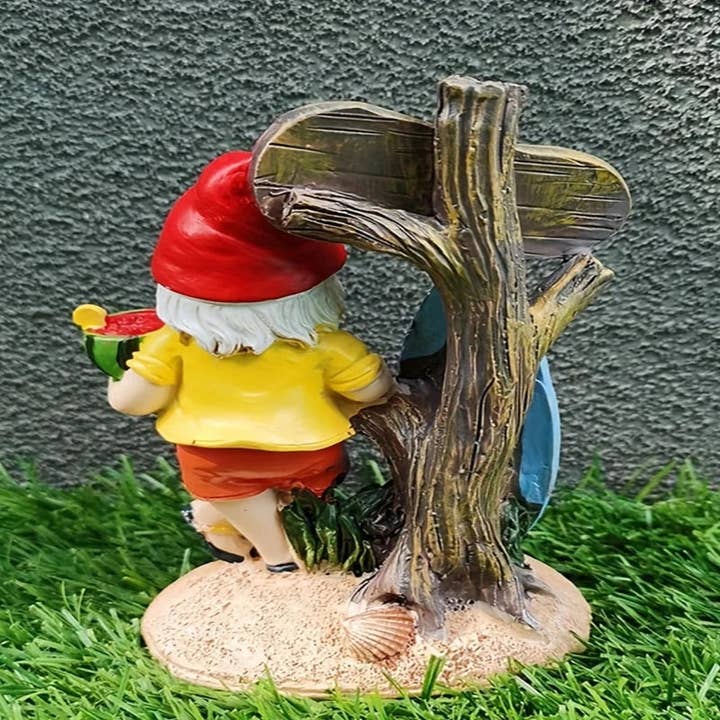 Kiyo Home - Wholesale Decorative figurine - Surfboard Gnome4
