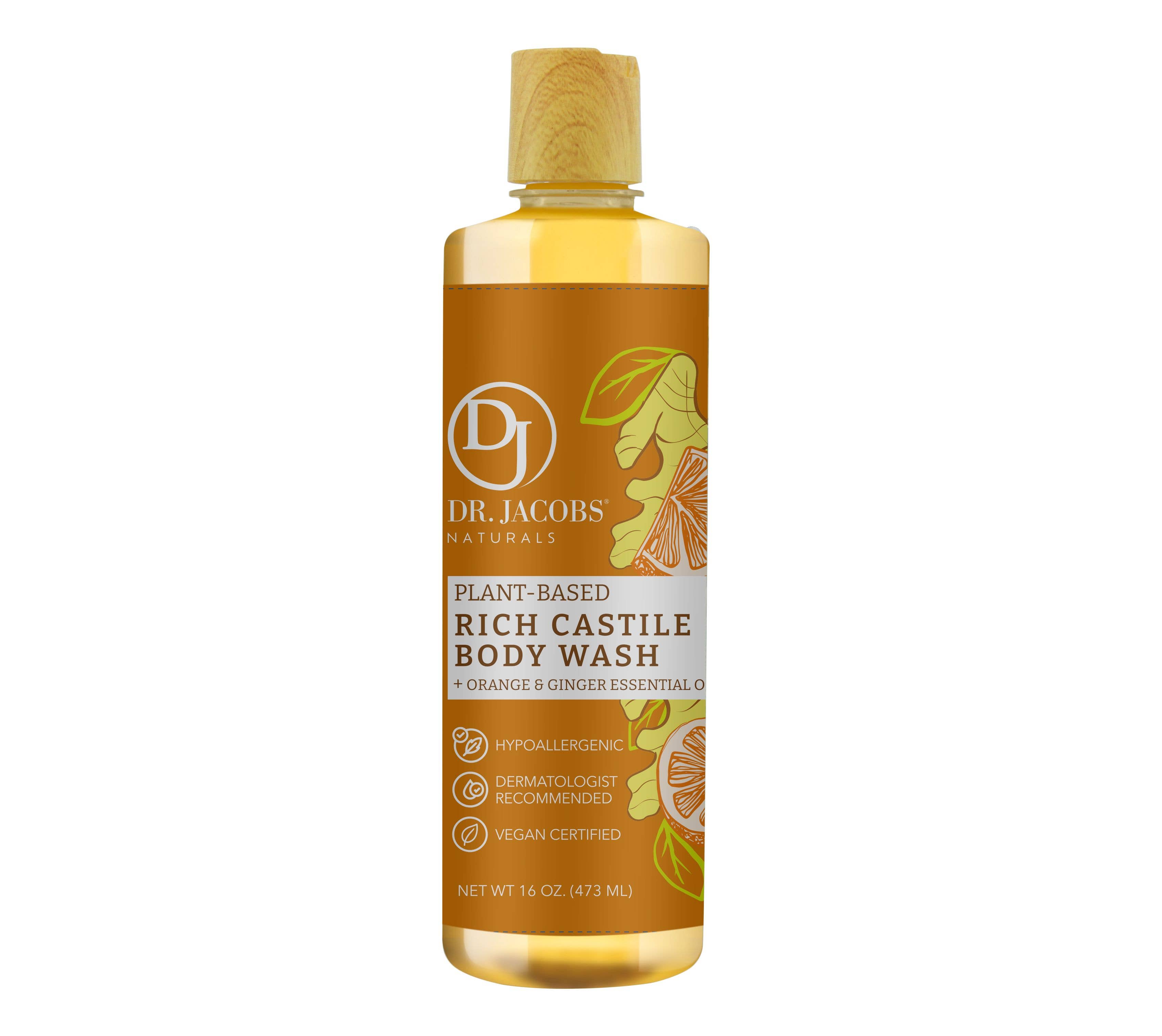 Dr Jacobs Naturals - Wholesale Body Wash/Shower Gel - Rich Castile Body Wash - 16 oz1