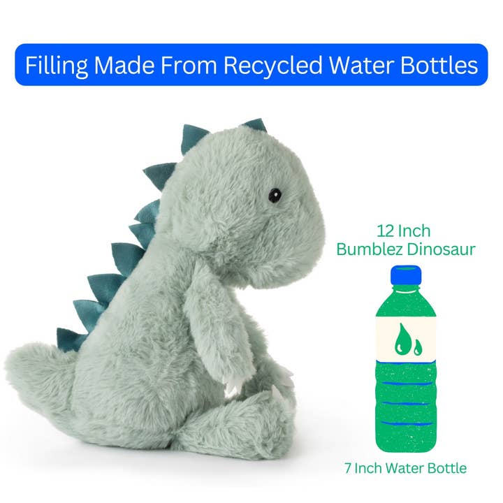 The Petting Zoo - Wholesale Stuffed/Plush Toy - Kids & Baby - 13" (32cm) Bumblez Dinosaur Ages 3+2