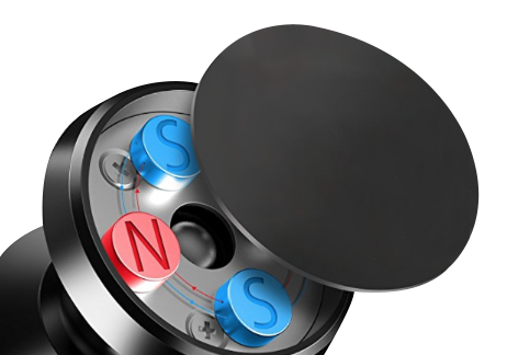 Mila Wholesale - Wholesale Phone/Tablet Stand - Magnetic Car Phone Mount (Individually Boxed)4