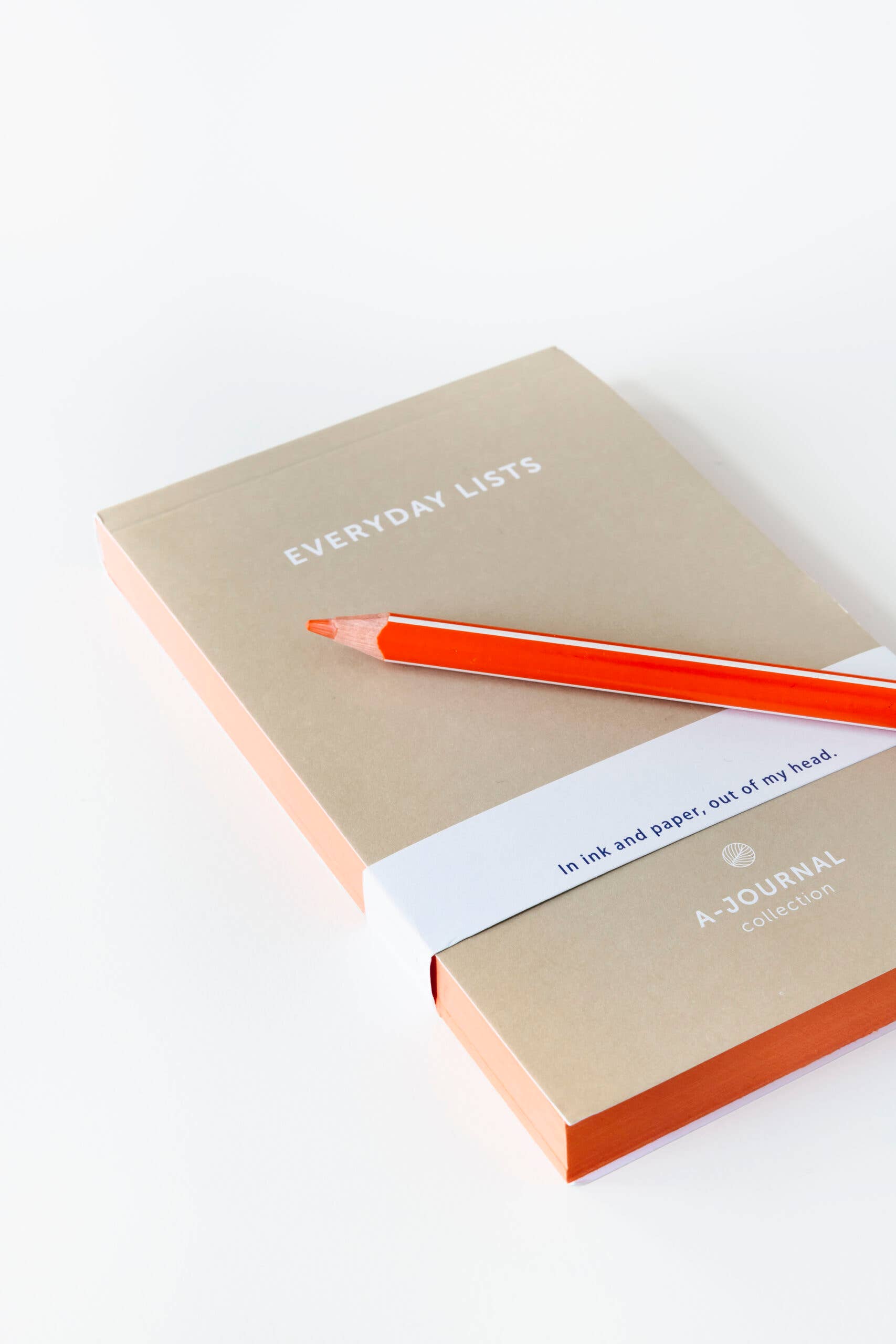 A-Journal Notepad Beige for wholesale on Faire2