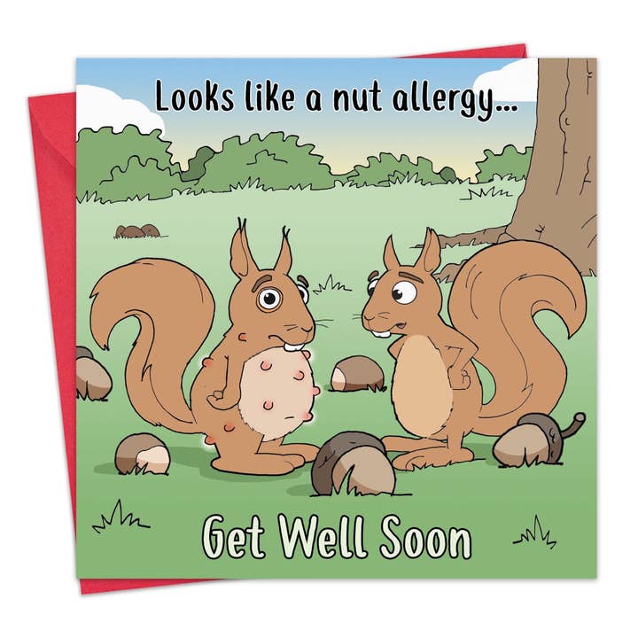 Carte humoristique « Get Well Soon » pour la vente par Twizler Ltd