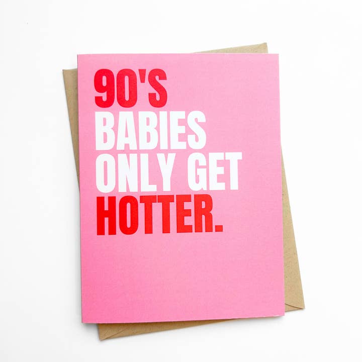 Five Dot Post - Wholesale Birthday Card - Funny Millennial Birthday Card for 90s Babies 30th Birthday