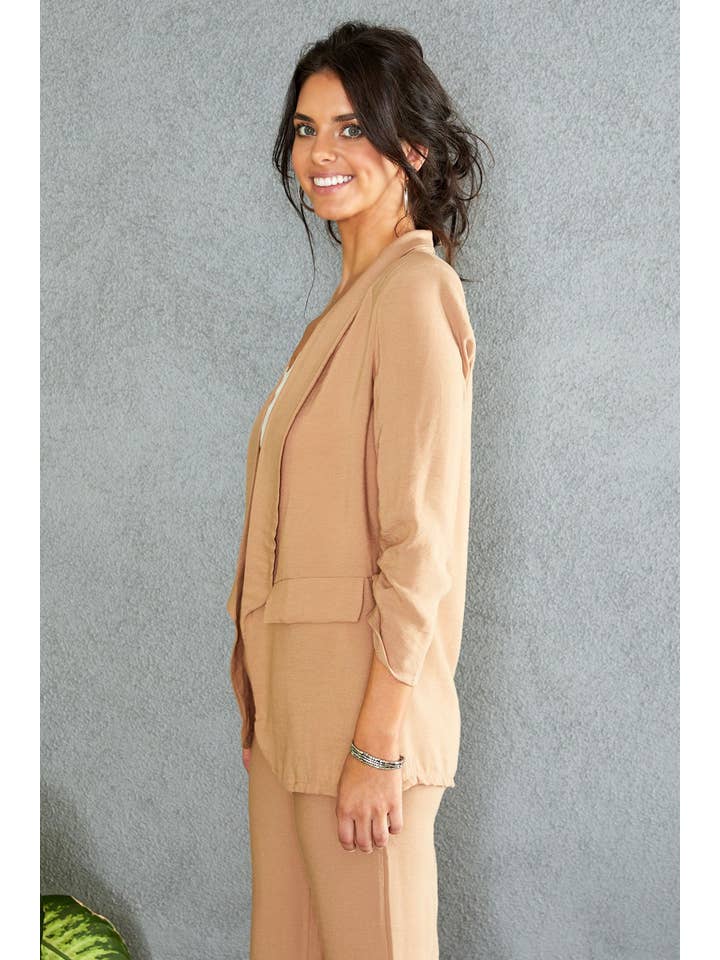 VENTI6 – wholesale Blazer - Dam – 85733-KAMEL