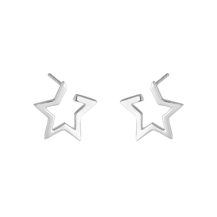 Star Huggie Stud Earrings for wholesale by TOMM Jewellery