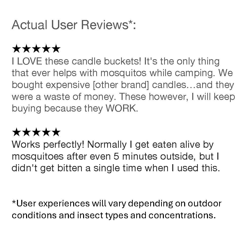 Superior Dry Goods - Wholesale Outdoor Candle - Lavender Mosquito Bucket Candle | Beeswax | Citronella2