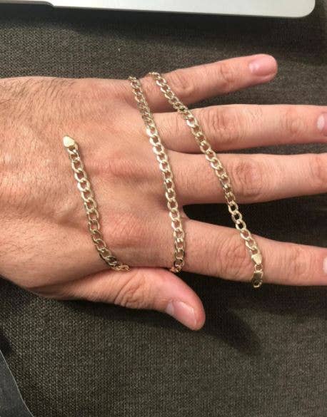 FASHIONISTAAA – wholesale Link & chain necklace – 10K Yellow Gold Cuban Chain Necklace 16''-24'' GUARANTEED 10 (Copy)4