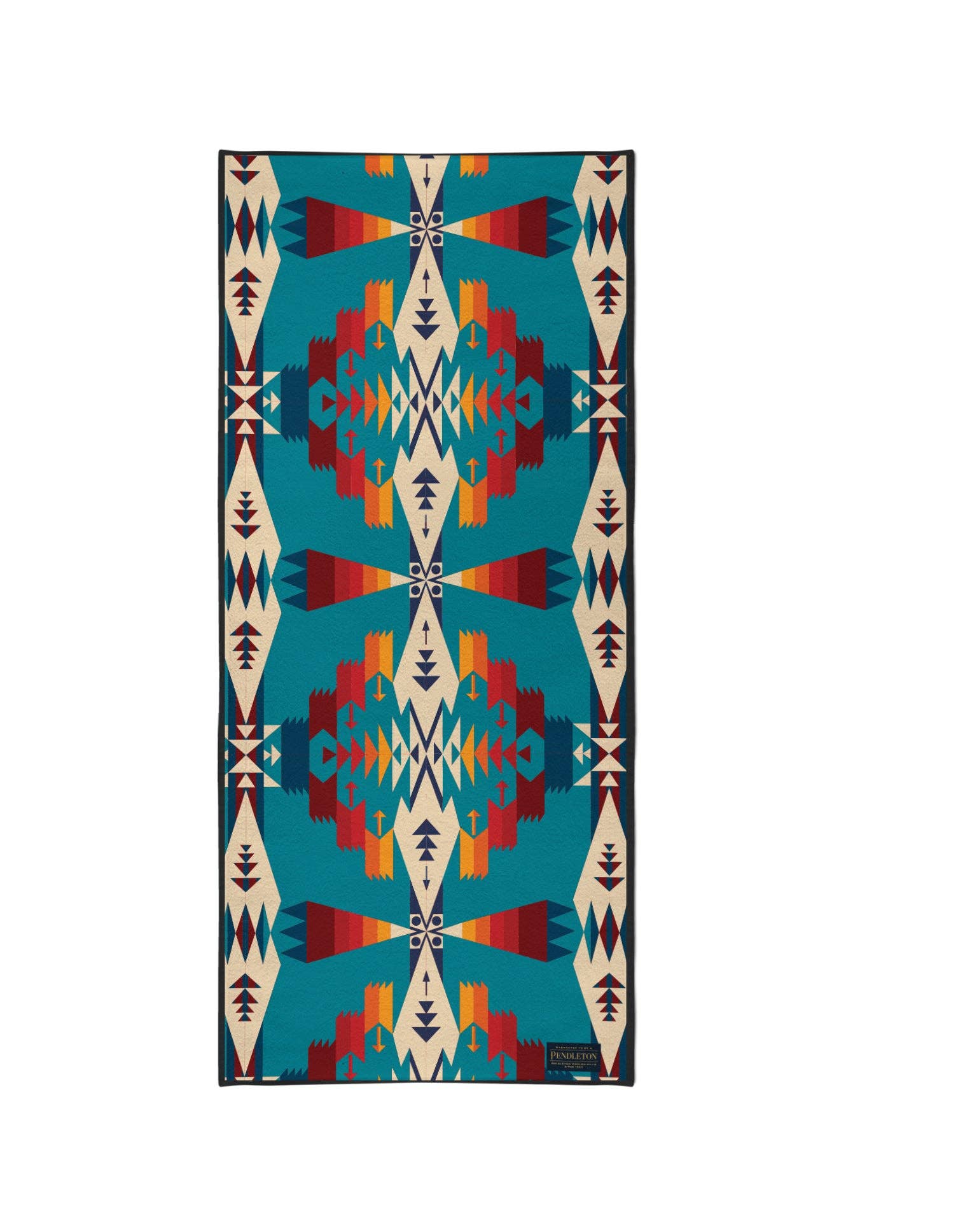 Yune Yoga - Vente Serviettes de yoga - Serviette de yoga Tucson Turquoise Pendleton x Yune Yoga1