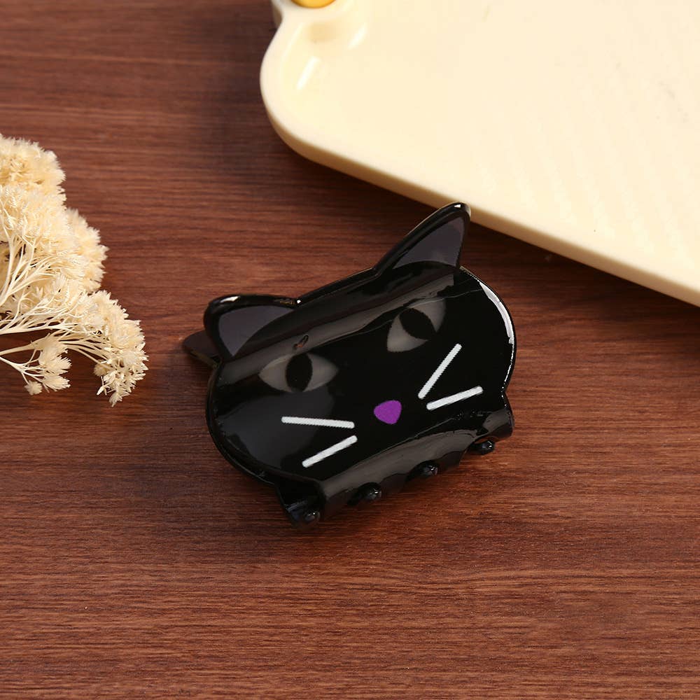 SoapElenGlen - Wholesale Hair Clip - Women's - Cute Halloween Themed Acetate Claw Clip, Luminous Hair Clip0