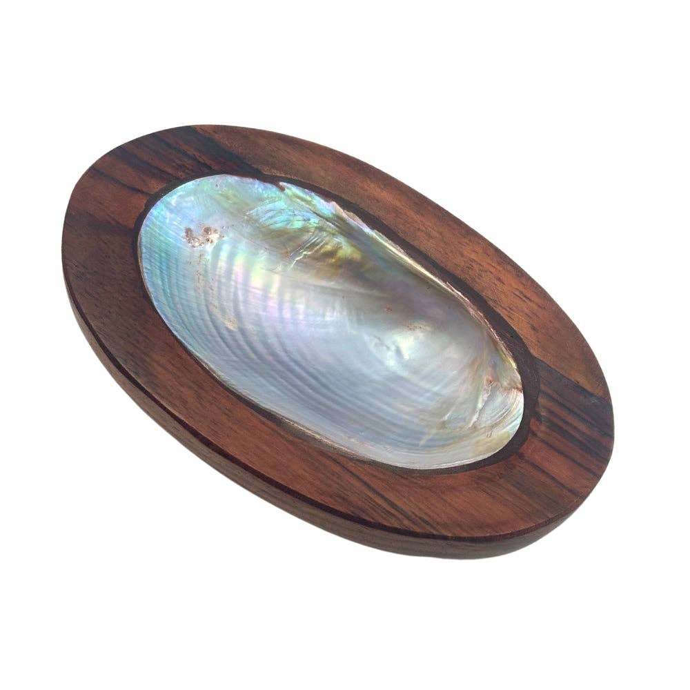 Earths Elements Wholesale - Wholesale Retailer Sample - Home Decor - Bowl - Shell Wood4