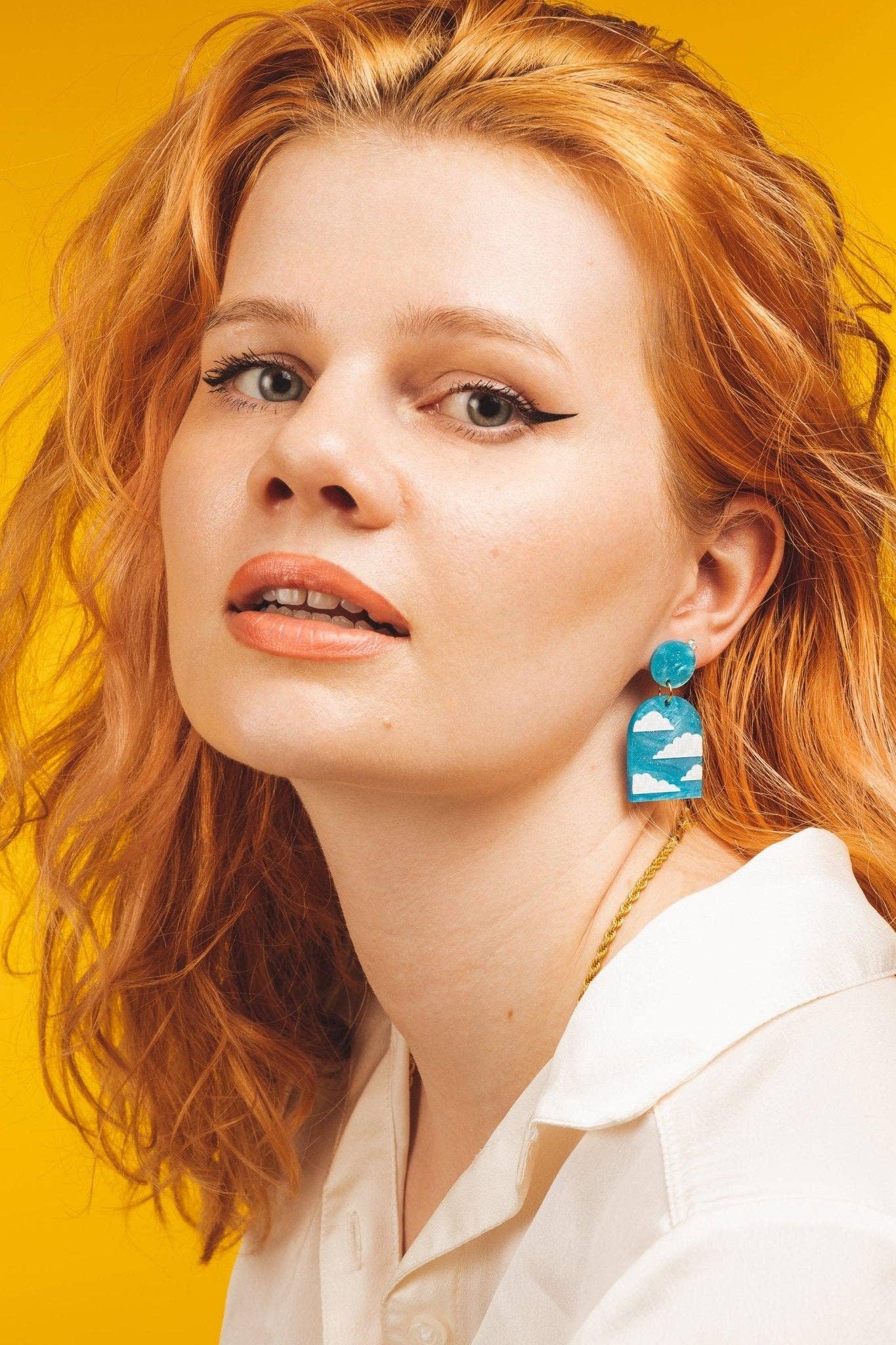 Sleepy Mountain - Wholesale Dangle Earrings - Cloud Arch Dangle Earrings3