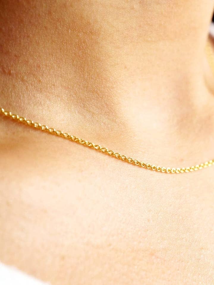 Corrente de cabos Gold 14kt por atacado de ilaments