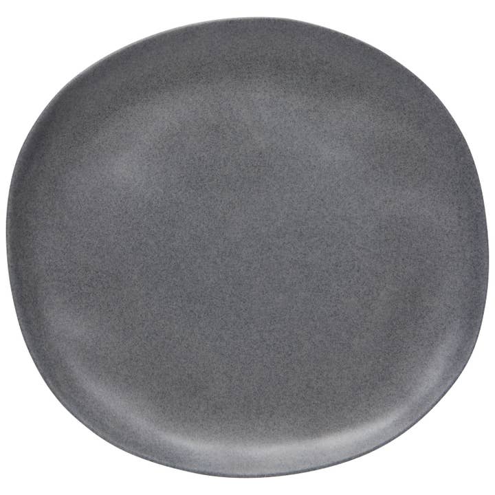 Fresco Melamine Dinner Plate - Graphite for wholesale by Now Designs by Danica