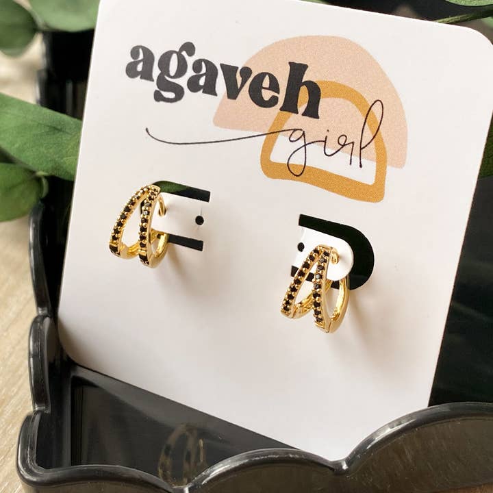 Agaveh girl - Wholesale Hoop Earrings - Blair Hoops3
