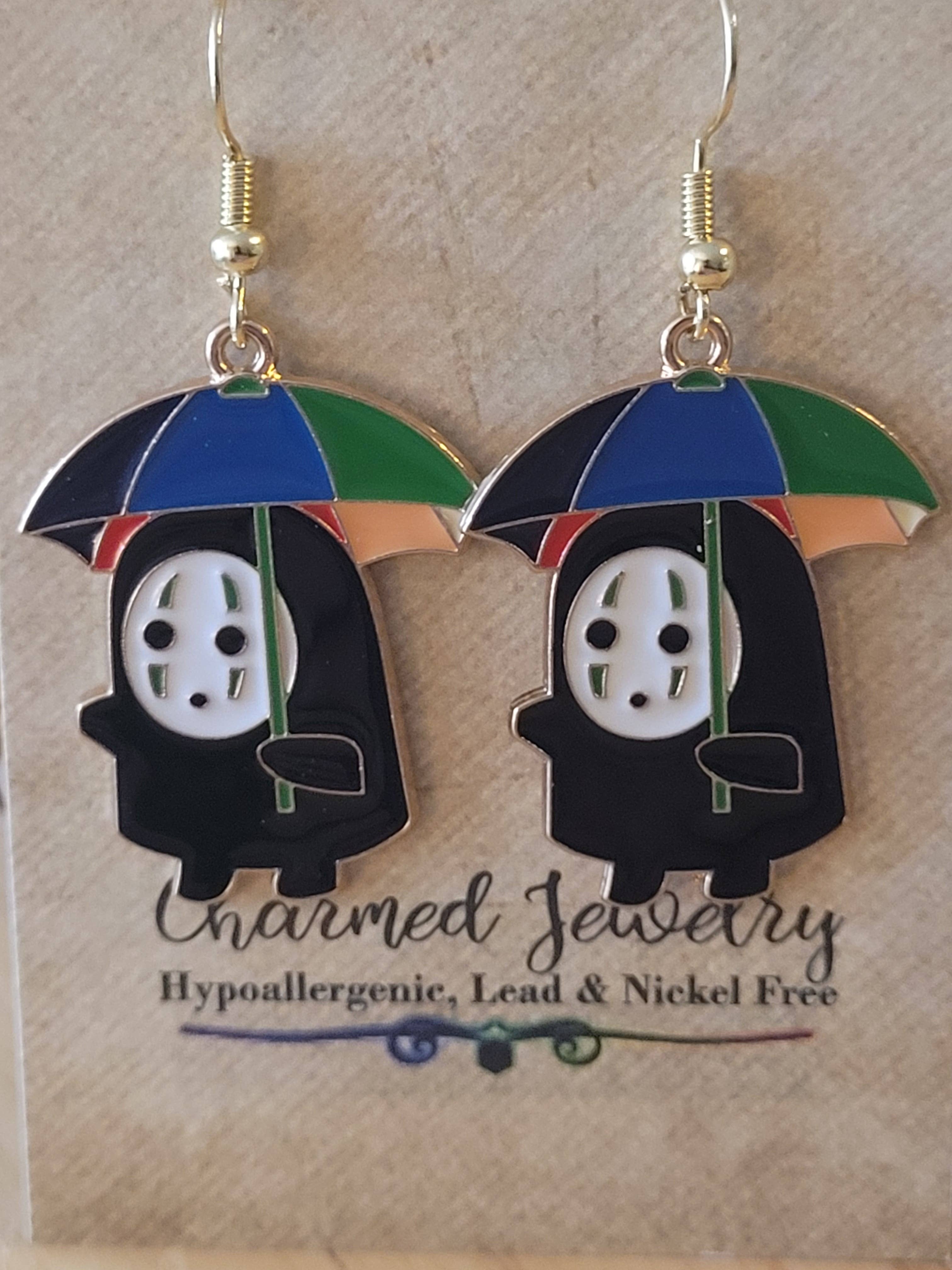 Con-Quest Crafts - Wholesale Dangle Earrings - Anime Inspired Earrings, Necklaces inspired by studio Ghibli6