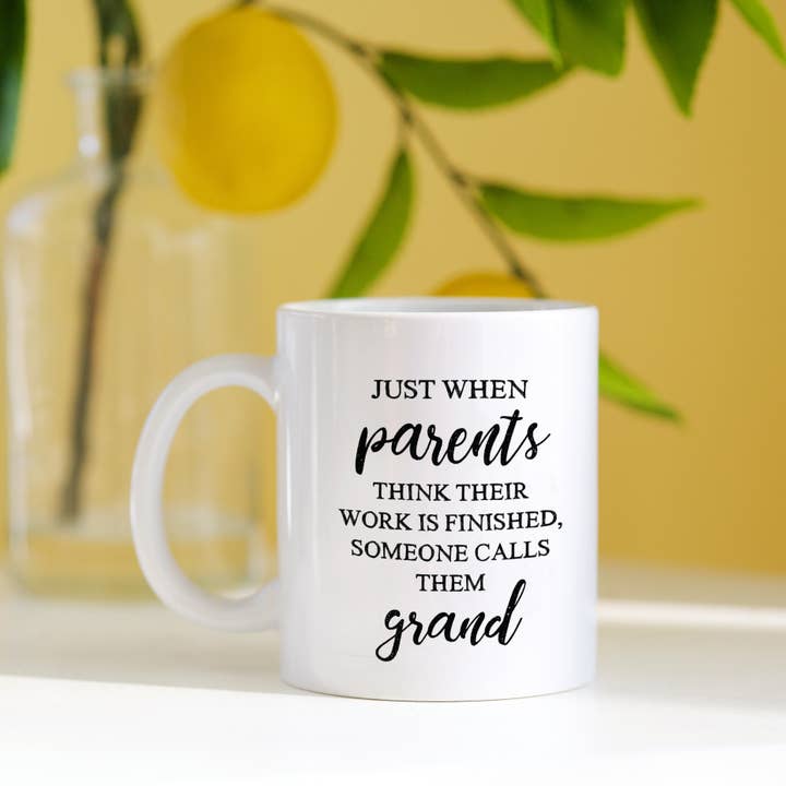 Canary Road - Wholesale Coffee Mug - Grandparent Coffee Mug, Funny Gift for New Grandparents