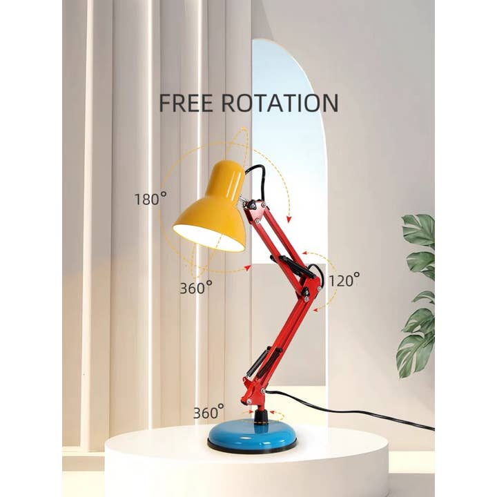 INSPECIAL HOME - Wholesale Accent/Desk Lamp - Memphis Retro Metal Table Lamp Case Of 66