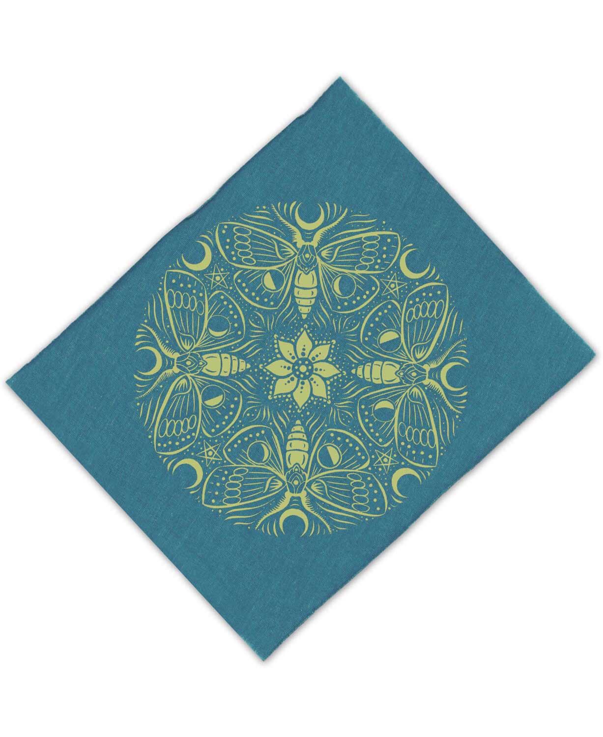 Soul Flower – Engroshandel Pandebånd - Dame – Moon Moth Boho Pandebånd - Bløde Stofpandebånd2