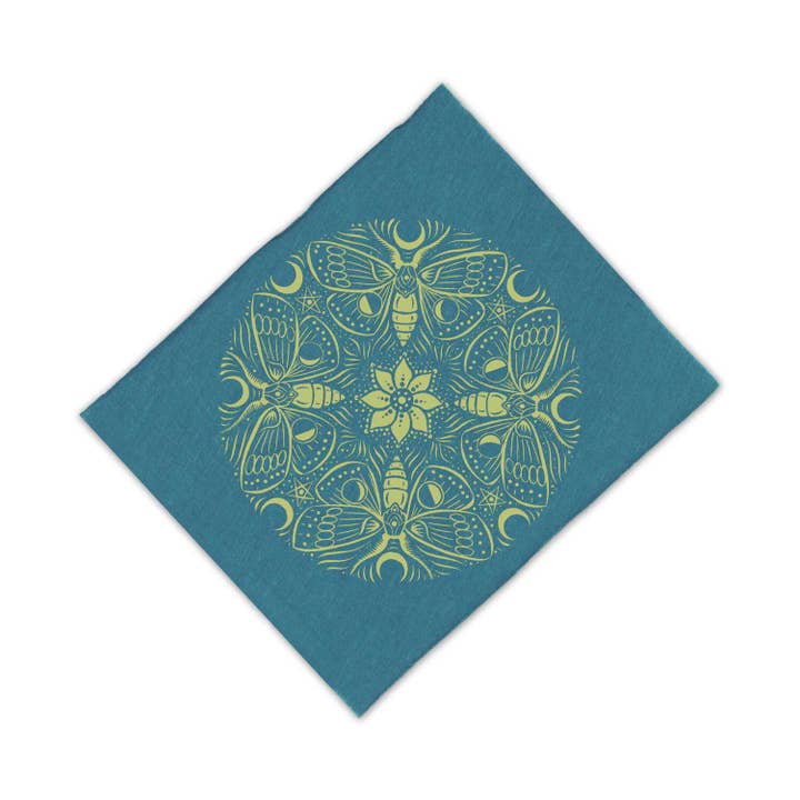 Soul Flower – Engroshandel Pandebånd - Dame – Moon Moth Boho Pandebånd - Bløde Stofpandebånd2