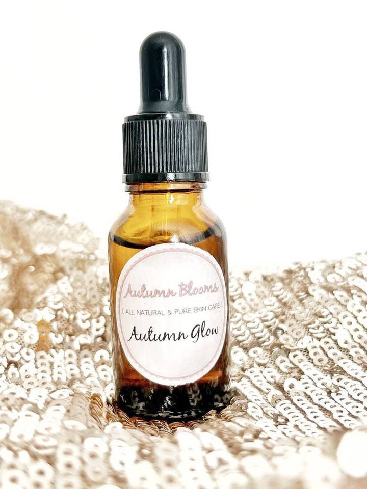 Autumn Glow Natural Face Serum for wholesale by Autumn Blooms by Kami, LLC