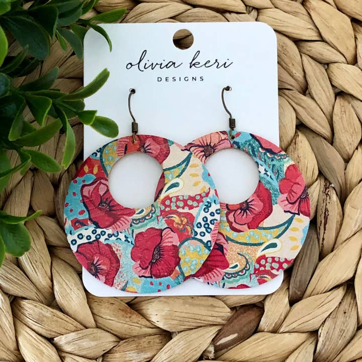 Charlotte - Spring Fling Poppy for wholesale by Olivia Keri Designs