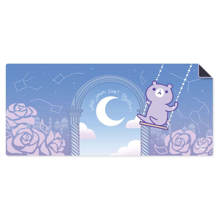 Gom "Get Your Sh*t Together" Moonlight Desk Mat for wholesale by TuziNeko