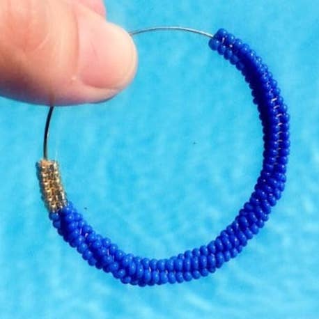 Amazonia earrings for wholesale by Nuquí