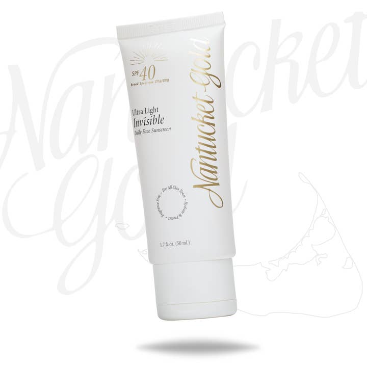 Nantucket Gold - Wholesale SPF Moisturizer - Nantucket Gold Invisible Daily Face Moisturizer with SPF 409
