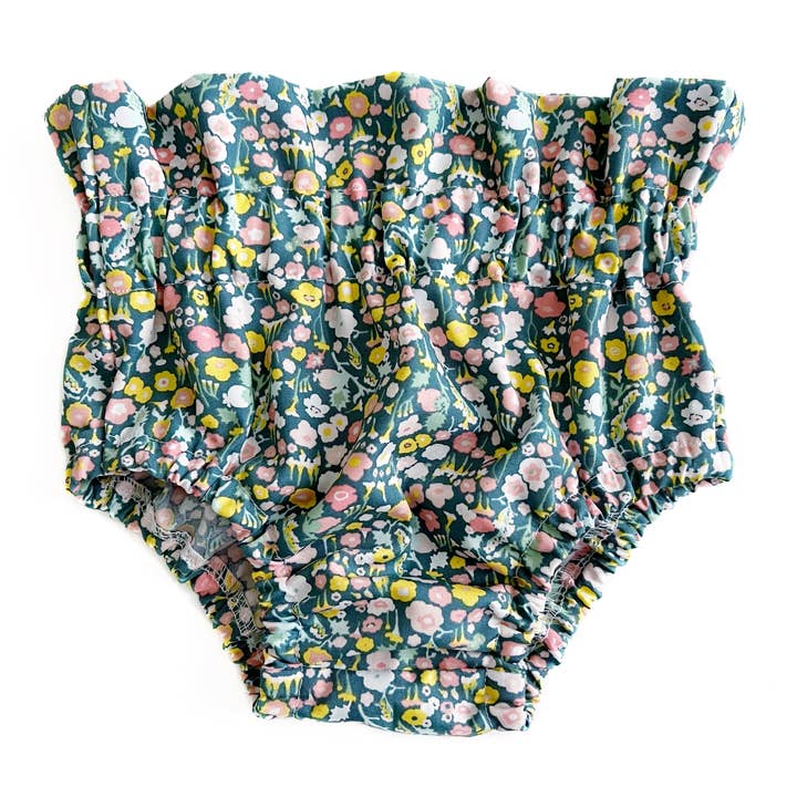 Summer Mini Floral Baby Bloomers for wholesale by Cranky Peach
