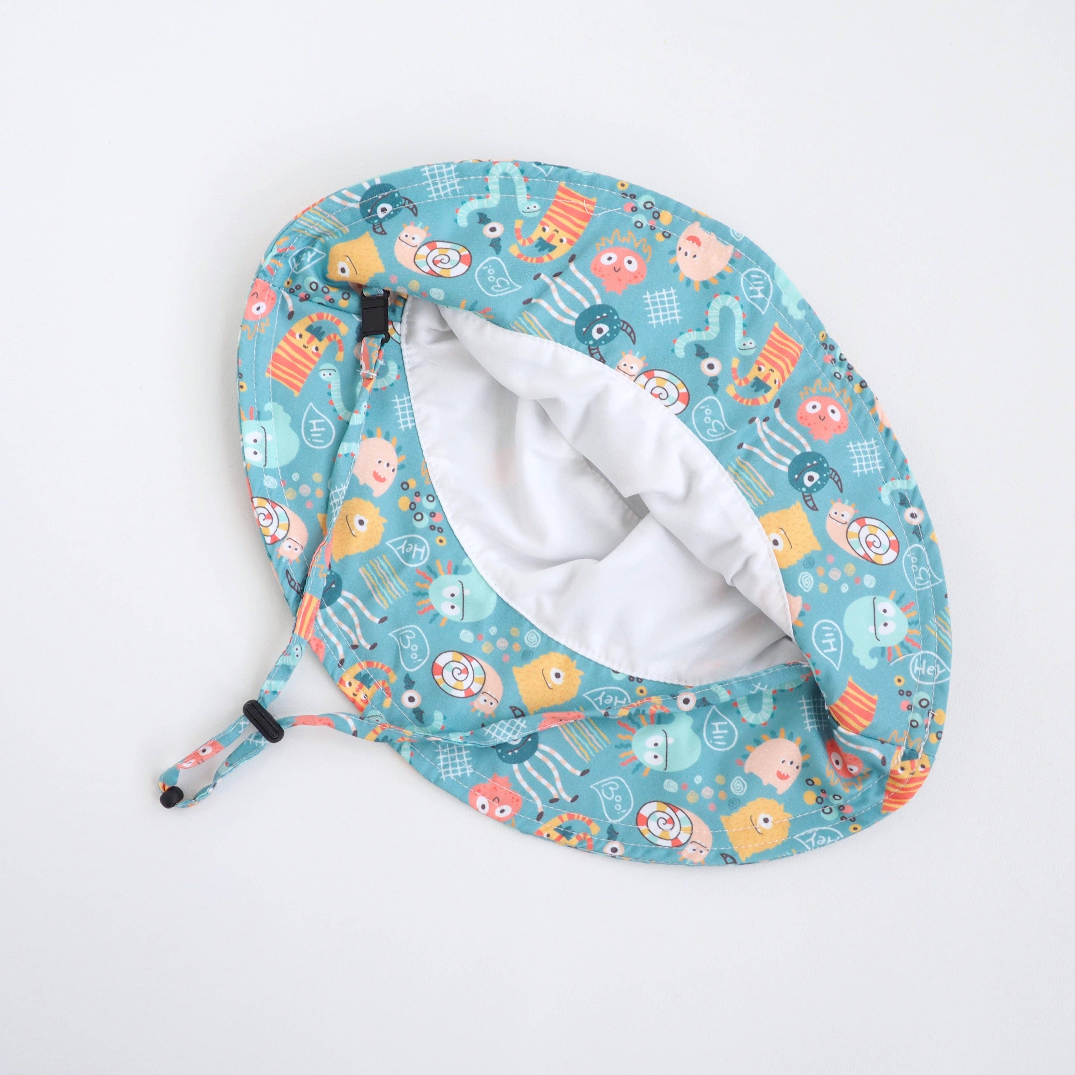 Honey Lemonade- Minky Baby Blankets and Gifts - Wholesale Sun Hat - Kids - Baby & Kid Sun Hat - Monster Party5