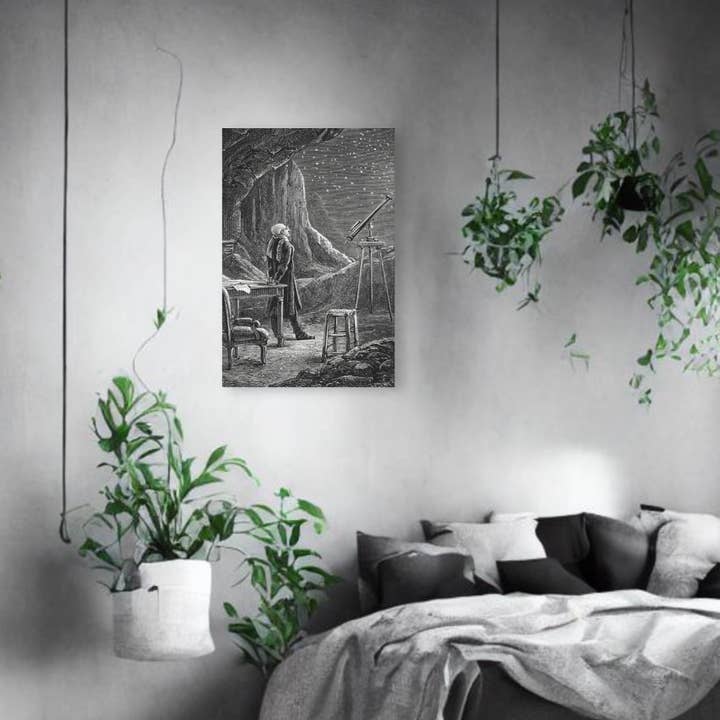 Print Pothecary - Wholesale Art Print - Off On A Comet Canvas Print - Apothecary Art for Home or Office - Apothecary Decor2