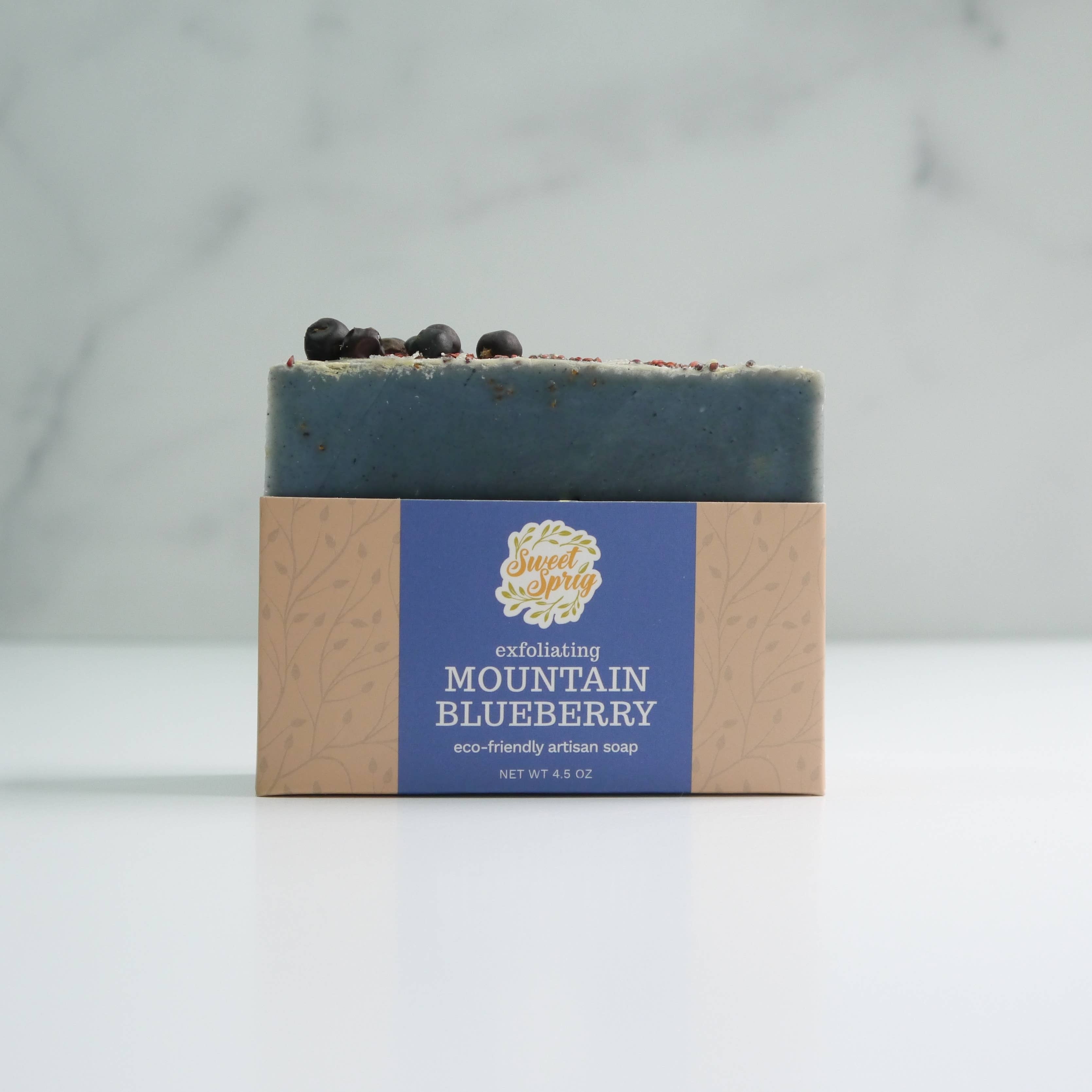 Sweet Sprig - Wholesale Bar Soap - Mountain Blueberry Artisan Soap Bar1