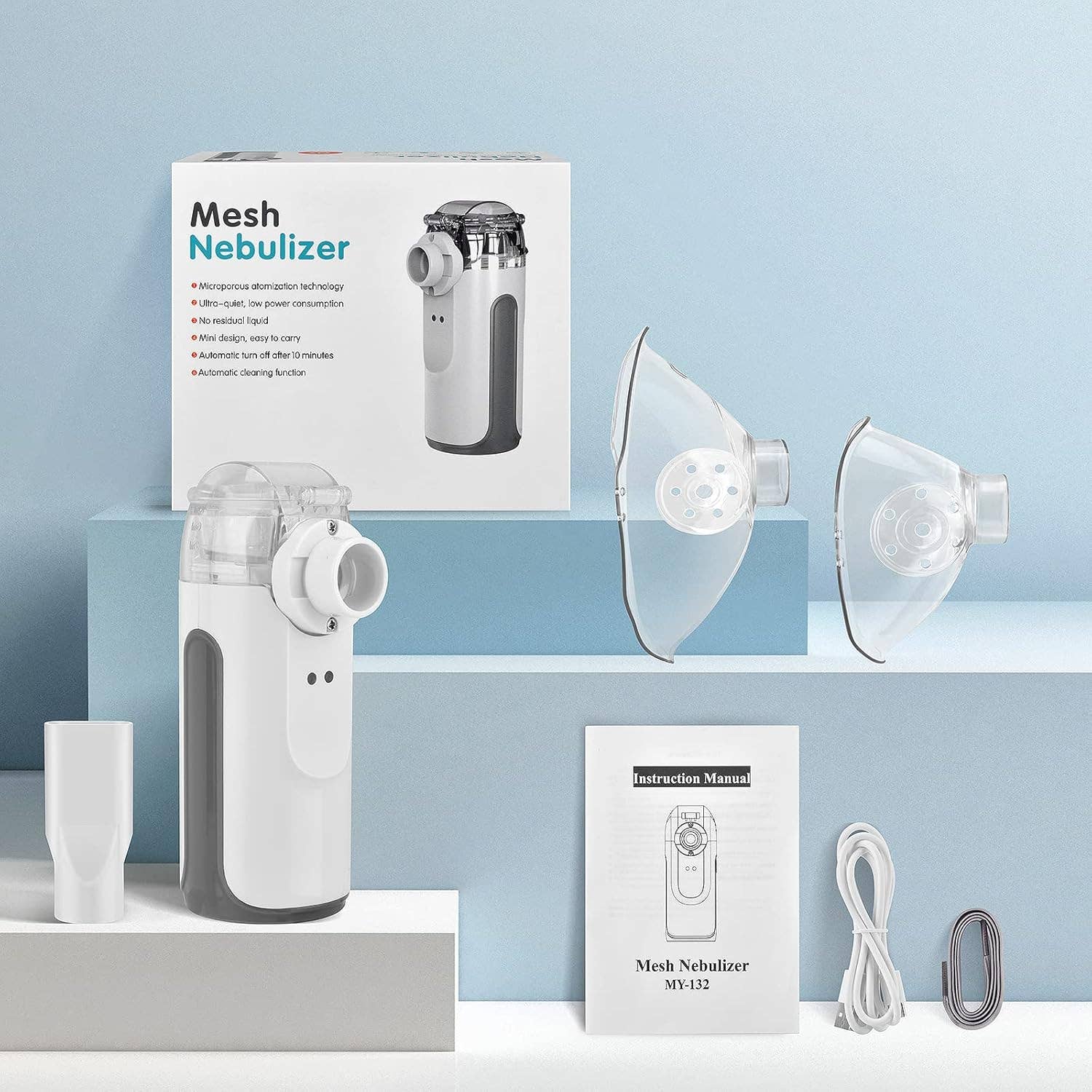 VIGOR - Wholesale Aromatherapy Inhaler - Handheld Nebulizer for Travel and Household Use with 1 Set5