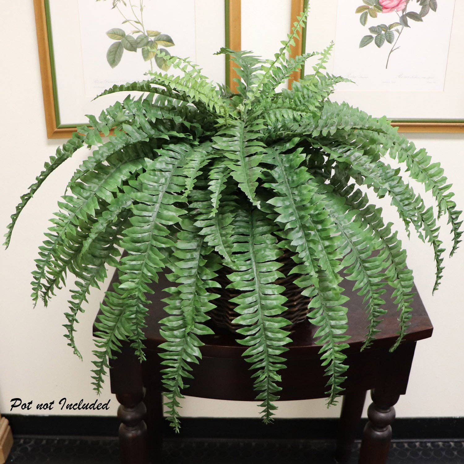 Larksilk - Wholesale Artificial Plant - 48" Boston Fern Plant - Indoor/Outdoor Faux Fern3