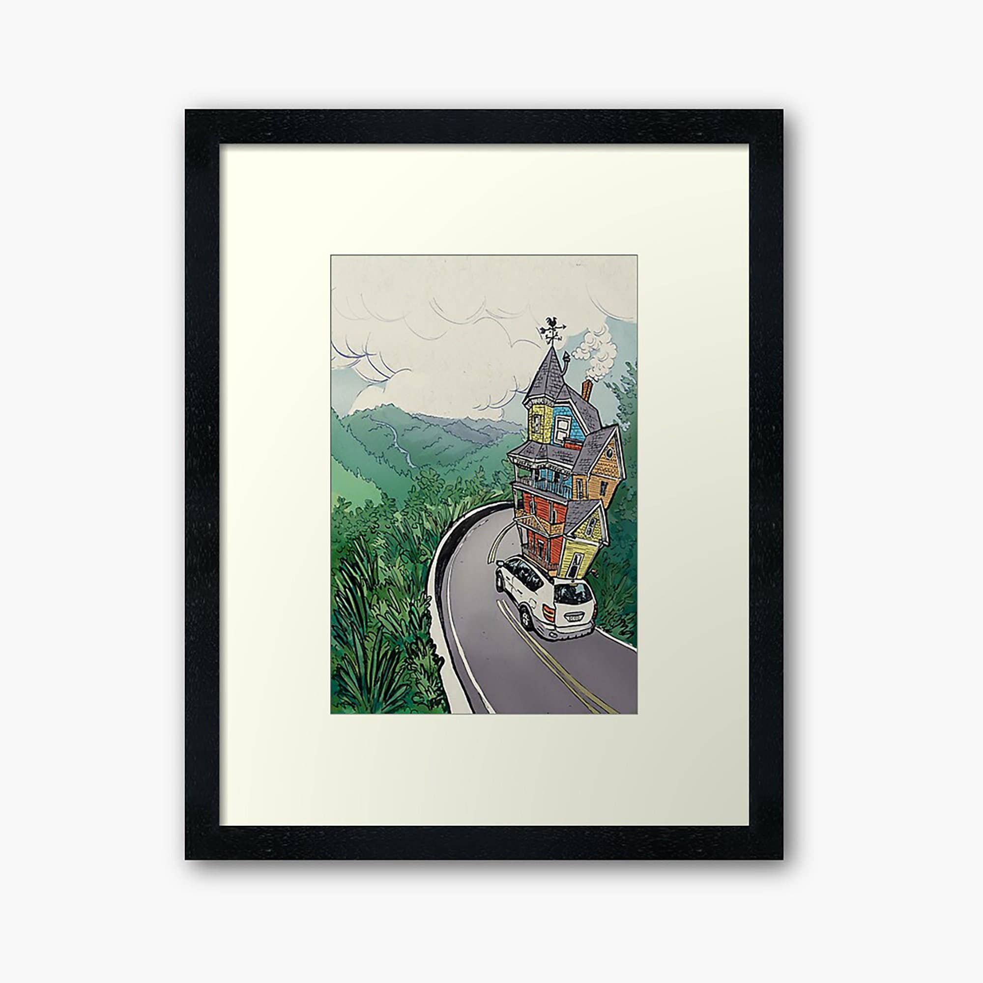 Esther Sketch - Wholesale Art Print - Road Trip Print 8.5"x11"4